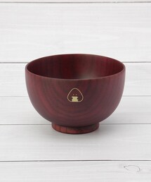 one'sterrace（ワンズテラス）の「おにぎりさん 木製汁椀 280ml（食器）」
