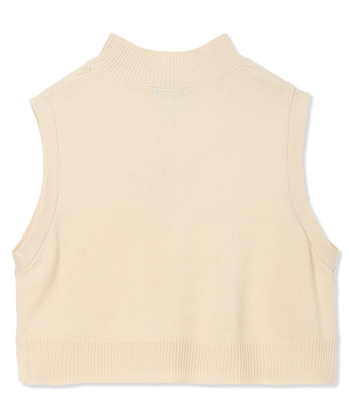 DECOY SINCE 1981(デコイシンスイチキュウハチイチ)の「ベスト付きニットチュニック【セットアイテム・洗える】(ニット/セーター・レディース・ベージュ/ブラウン・M/L/LL)」の16枚目の写真