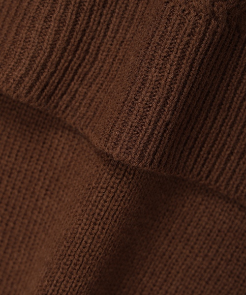 DECOY SINCE 1981(デコイシンスイチキュウハチイチ)の「ベスト付きニットチュニック【セットアイテム・洗える】(ニット/セーター・レディース・ベージュ/ブラウン・M/L/LL)」の20枚目の写真