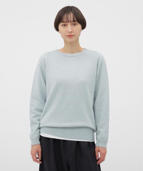 セール】WOOL COTTON KNITWEAR（ニット/セーター）｜MARGARET HOWELL