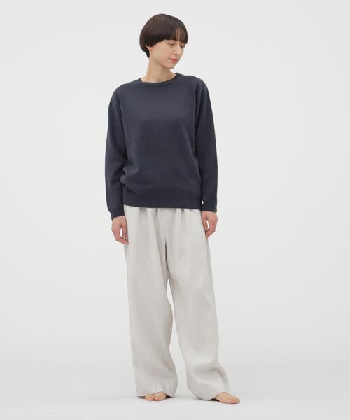 セール】WOOL COTTON KNITWEAR（ニット/セーター）｜MARGARET HOWELL