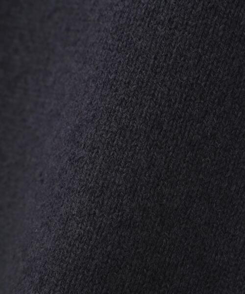MARGARET HOWELL(マーガレットハウエル)の「WOOL COTTON KNITWEAR(ニット/セーター・レディース・ダークグレー/ライトブルー・FREE)」の6枚目の写真