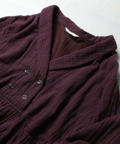 ブラッドベリーのダブル釦ワンピース（ワンピース）｜soulberry