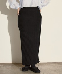 H.TOKYO（エイチトウキョウ）の「リブニットタイトスカート/スリムロング丈スリム（スカート）」