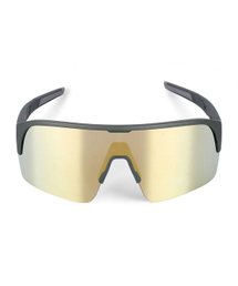 L'AUDAX（ロダックス）の「Aurora (matte charcoal black-gold lens)（サングラス）」
