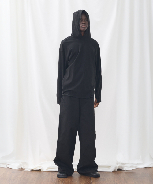 eastserviceshop(イーストサービスショップ)の「ガーデニングフードパーカー - ブラック(パーカー・レディース・ブラック・LARGE/MEDIUM)」の2枚目の写真
