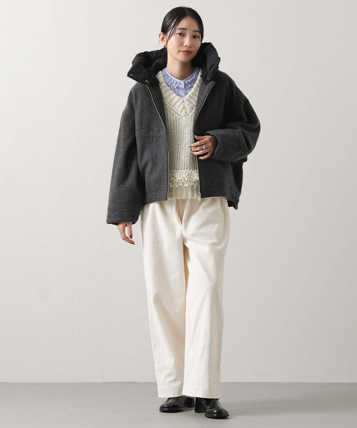 Gready Brilliant（グレディブリリアン）の「フード付ウールショート