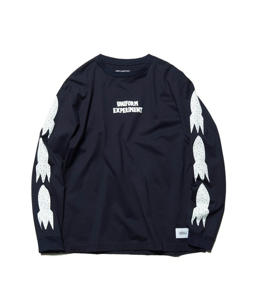 ROCKET LOGO L/S TEE（Tシャツ/カットソー）｜uniform experiment