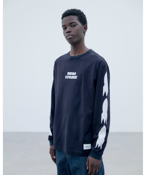 ROCKET LOGO L/S TEE（Tシャツ/カットソー）｜uniform experiment