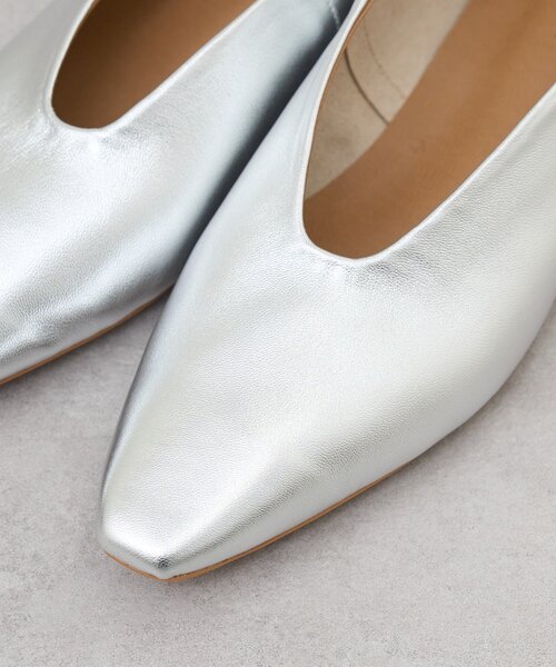 SHENERY（シーナリー）の「フラットシューズ（その他シューズ・レディース・シルバー/ブラック・36/37/38）」の9枚目の写真