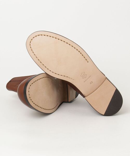 PADRONE（パドローネ）の「【PADRONE】別注 INNERGORE BOOTS PU8054-1144-23C（ブーツ・メンズ・ダークブラウン/ブラック・40/42/41）」の5枚目の写真