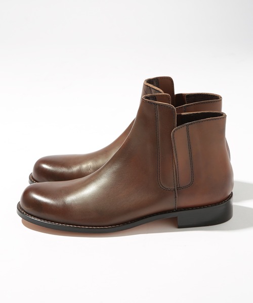 PADRONE（パドローネ）の「【PADRONE】別注 INNERGORE BOOTS PU8054-1144-23C（ブーツ・メンズ・ダークブラウン/ブラック・40/42/41）」の11枚目の写真