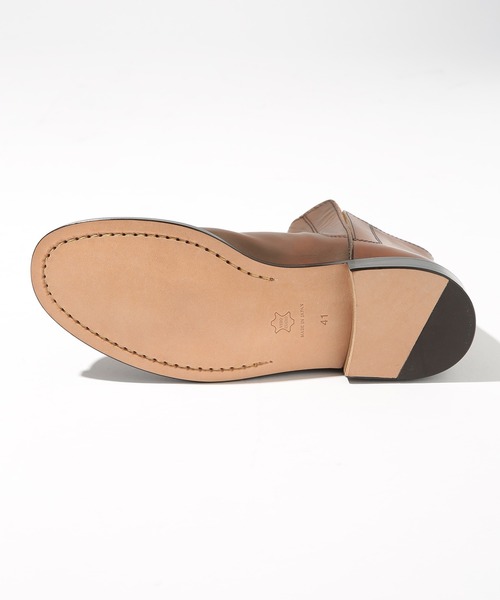 PADRONE（パドローネ）の「【PADRONE】別注 INNERGORE BOOTS PU8054-1144-23C（ブーツ・メンズ・ダークブラウン/ブラック・40/42/41）」の3枚目の写真