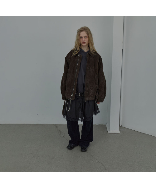 LCDC TM(エルシーディーシーティーエム)の「LACE TRIM JERSEY DRESS (CHARCOAL)(ワンピース・レディース・その他・OS)」の3枚目の写真