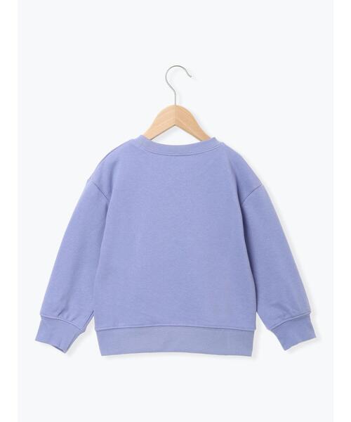 Samansa Mos2 Lagom（サマンサモスモスラーゴム）の「クマプリントトレーナー（Tシャツ/カットソー・キッズ・レッド/ブルー・100/110/120/130/95）」の3枚目の写真