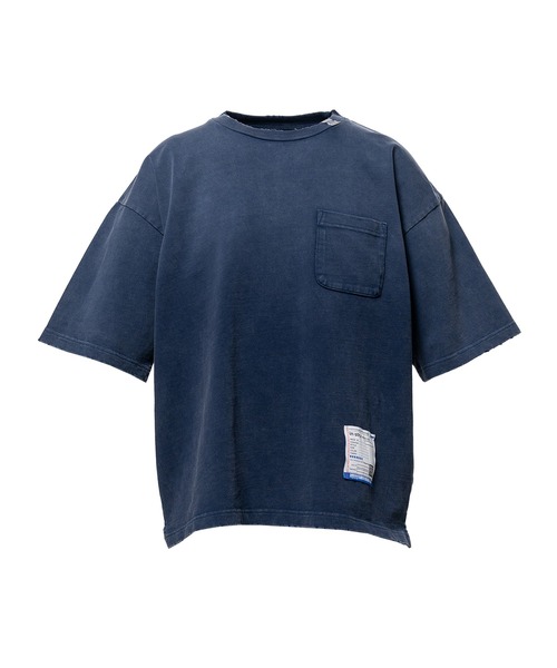 In・stru(men-tal).（インストルメンタル）の「Sun Faded Like Distressed Pocket T-shirt（Tシャツ/カットソー・メンズ・ネイビー/ブラック・44/46/48/50）」の2枚目の写真