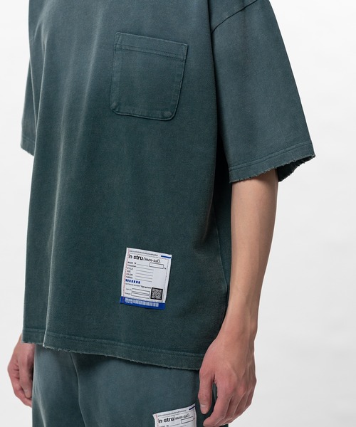 In・stru(men-tal).（インストルメンタル）の「Sun Faded Like Distressed Pocket T-shirt（Tシャツ/カットソー・メンズ・ネイビー/ブラック・44/46/48/50）」の12枚目の写真