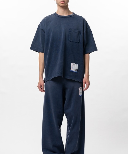 In・stru(men-tal).（インストルメンタル）の「Sun Faded Like Distressed Pocket T-shirt（Tシャツ/カットソー・メンズ・ネイビー/ブラック・44/46/48/50）」の18枚目の写真