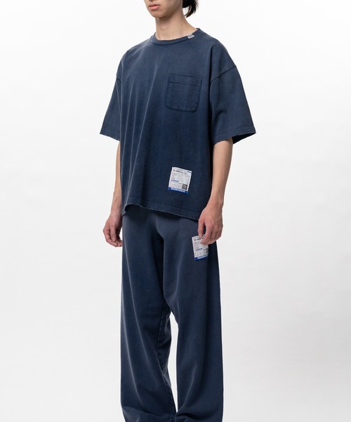 In・stru(men-tal).（インストルメンタル）の「Sun Faded Like Distressed Pocket T-shirt（Tシャツ/カットソー・メンズ・ネイビー/ブラック・44/46/48/50）」の20枚目の写真