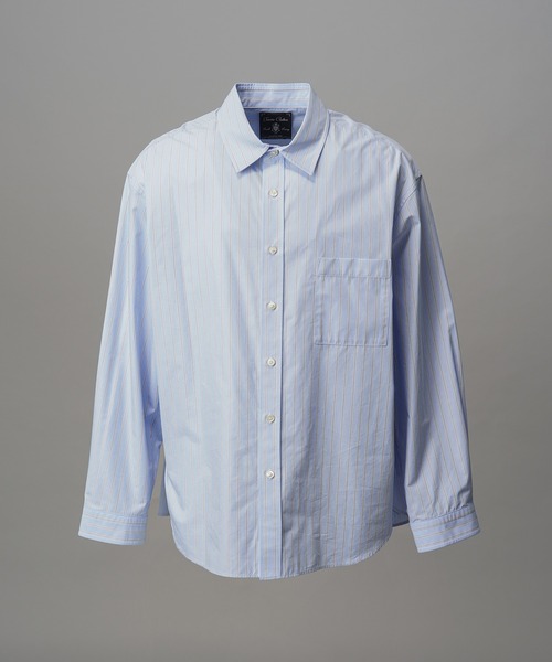 UNISEX 120/2 Suvin Cotton Typewriter Prime-Over Shirt — рубашка MAISON SPECIAL