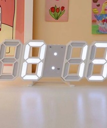 almo（アルモ）の「デジタル置き時計(BL)（置時計）」