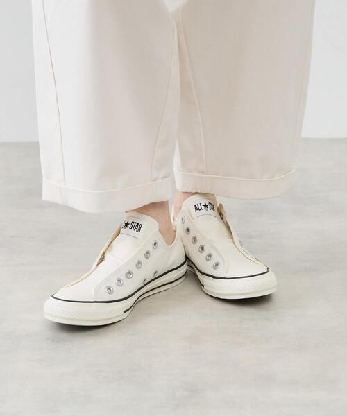 CONVERSE（コンバース）の「【CONVERSE/コンバース 】オールスター スリップ FE OX（スニーカー・レディース・ブラック/ホワイト・1/2/3/4）」の2枚目の写真