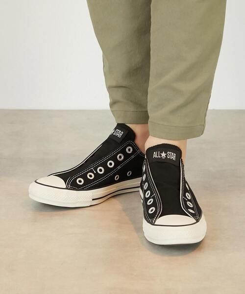 CONVERSE（コンバース）の「【CONVERSE/コンバース 】オールスター スリップ FE OX（スニーカー・レディース・ブラック/ホワイト・1/2/3/4）」の19枚目の写真