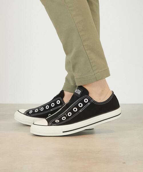 CONVERSE（コンバース）の「【CONVERSE/コンバース 】オールスター スリップ FE OX（スニーカー・レディース・ブラック/ホワイト・1/2/3/4）」の17枚目の写真