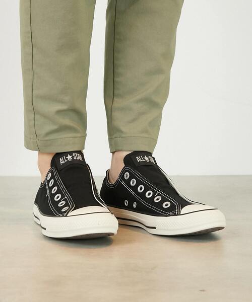 CONVERSE（コンバース）の「【CONVERSE/コンバース 】オールスター スリップ FE OX（スニーカー・レディース・ブラック/ホワイト・1/2/3/4）」の13枚目の写真