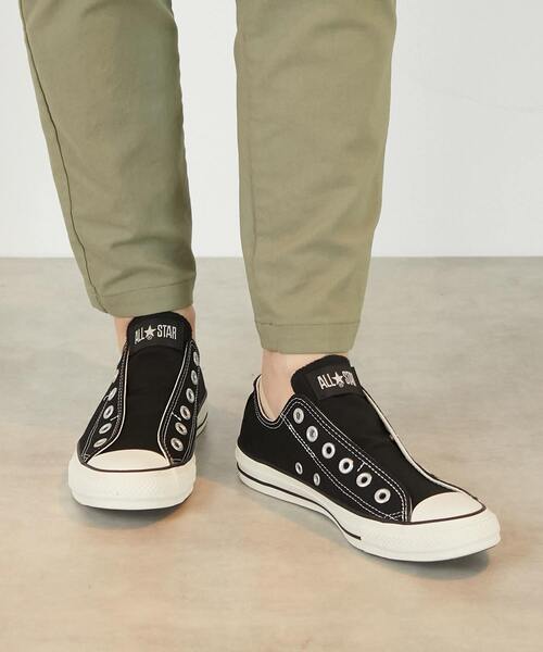 CONVERSE（コンバース）の「【CONVERSE/コンバース 】オールスター スリップ FE OX（スニーカー・レディース・ブラック/ホワイト・1/2/3/4）」の12枚目の写真