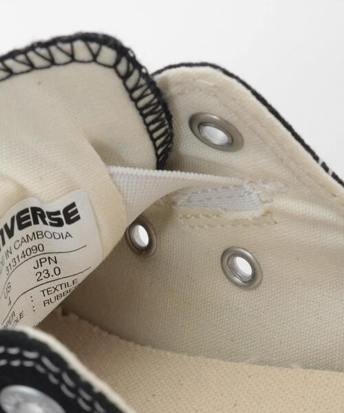 CONVERSE（コンバース）の「【CONVERSE/コンバース 】オールスター スリップ FE OX（スニーカー・レディース・ブラック/ホワイト・1/2/3/4）」の3枚目の写真