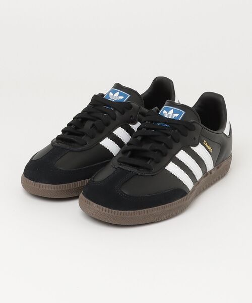 adidas(アディダス)の「adidas SAMBA OG アディダス サンバOG(スニーカー・メンズ・ホワイト×ブラック/ブラック・29cm/28.5cm/28cm/27.5cm/26.5cm/23.5cm/24.5cm/23cm/24cm/25cm/27cm)」の1枚目の写真