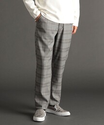 PG チェック柄 グレー パンツ PG チェック柄 グレー パンツ