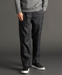 MONSIEUR NICOLE（ムッシュニコル）の「グレンチェック ワイドパンツ（その他パンツ）」