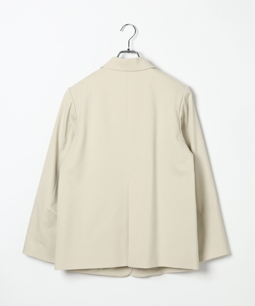BAYFLOW（ベイフロー）の「【KARENさんコラボ】ジャケット（テーラードジャケット・レディース・グレイッシュベージュ/ネイビー・SMALL/MEDIUM）」の14枚目の写真