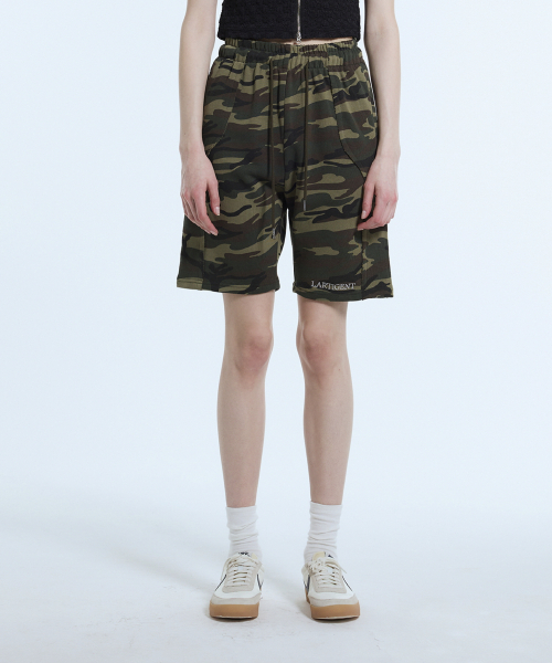 LARTIGENT(ラーティゼン)の「L11 CAMO LOGO SHORTS(KHAKI)(その他パンツ・レディース・その他・FREE)」の5枚目の写真