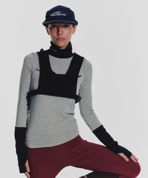 MENASOO(ミナス)の「Track Warmer Color Turtleneck T Shirt_Melange Gray(Tシャツ/カットソー・レディース・グレー・F)」の6枚目の写真