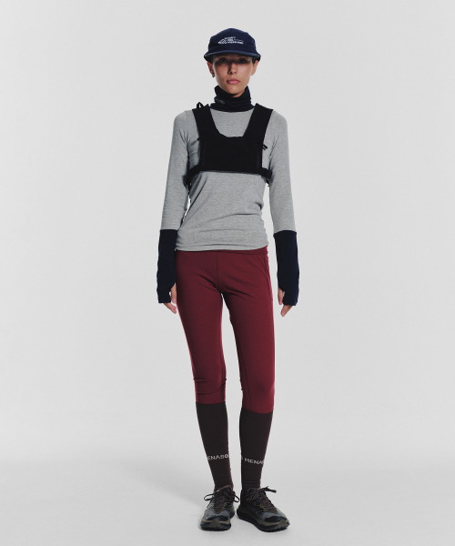 MENASOO(ミナス)の「Track Warmer Color Turtleneck T Shirt_Melange Gray(Tシャツ/カットソー・レディース・グレー・F)」の10枚目の写真