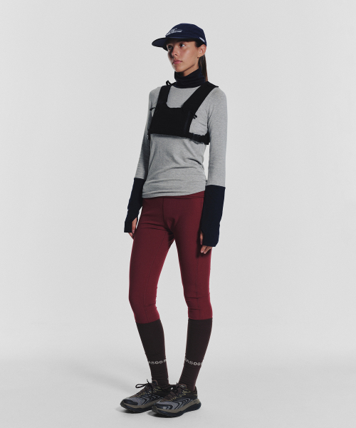 MENASOO(ミナス)の「Track Warmer Color Turtleneck T Shirt_Melange Gray(Tシャツ/カットソー・レディース・グレー・F)」の11枚目の写真