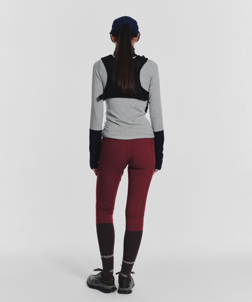 MENASOO(ミナス)の「Track Warmer Color Turtleneck T Shirt_Melange Gray(Tシャツ/カットソー・レディース・グレー・F)」の12枚目の写真