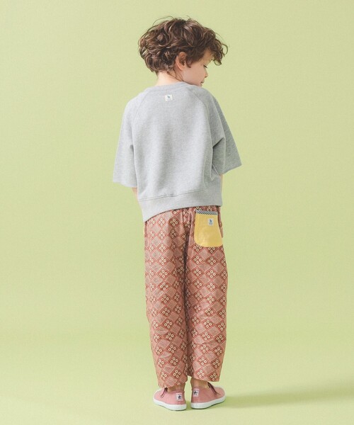 こども ビームス(コドモビームス)の「パッチワーク パンツ 2026SS(90~140cm)(その他パンツ・キッズ・ネイビー/イエロー・140/130/120/110/100/90)」の7枚目の写真