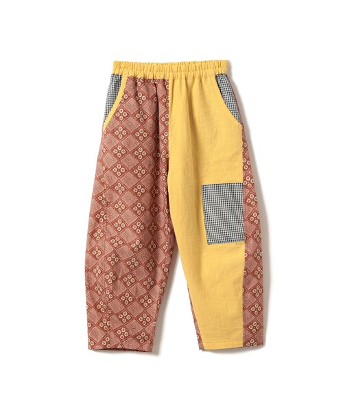 こども ビームス(コドモビームス)の「パッチワーク パンツ 2026SS(90~140cm)(その他パンツ・キッズ・ネイビー/イエロー・140/130/120/110/100/90)」の15枚目の写真