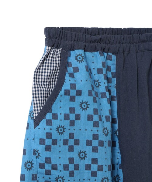 こども ビームス(コドモビームス)の「パッチワーク パンツ 2026SS(90~140cm)(その他パンツ・キッズ・ネイビー/イエロー・140/130/120/110/100/90)」の18枚目の写真