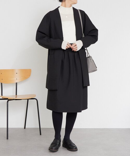 LIVETART（リヴェタート）の「《LIVETART》マトンスリーブジャケット（その他アウター・レディース・ブラック・FREE）」の4枚目の写真