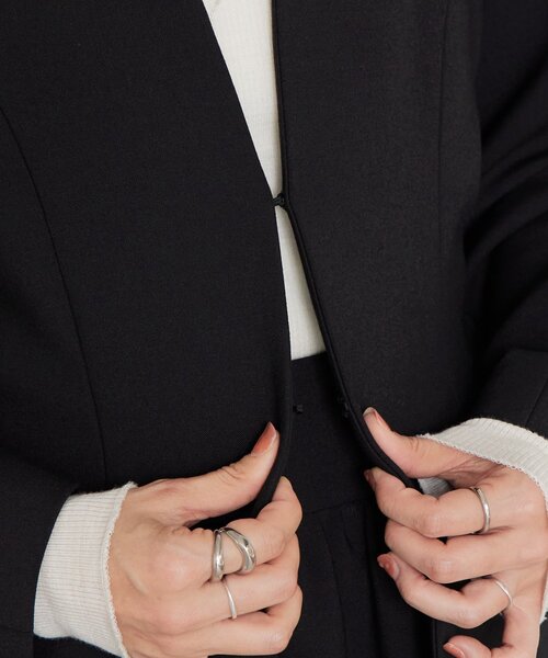 LIVETART（リヴェタート）の「《LIVETART》マトンスリーブジャケット（その他アウター・レディース・ブラック・FREE）」の13枚目の写真