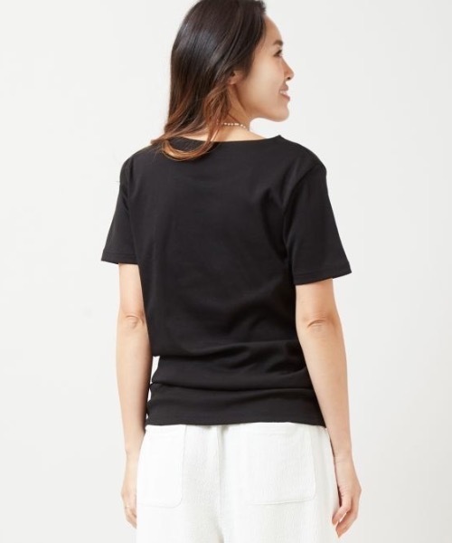 Kahiko(カヒコ)の「【Kahiko】エレエレフラTシャツ(Tシャツ/カットソー・レディース・ホワイト/ブラック・L/M)」の4枚目の写真