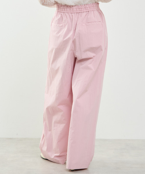 SOFFITTO（ソフィット）の「【A_/エース】タックギャザーパンツ（その他パンツ・レディース・ピンク/ブラック・S/M）」の4枚目の写真