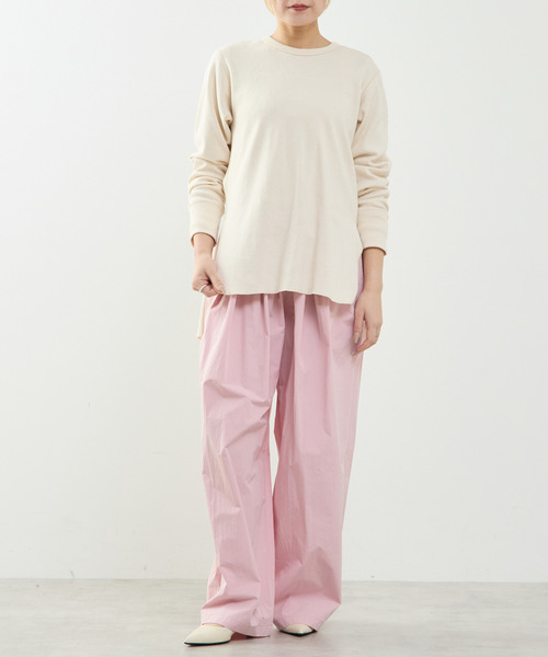 SOFFITTO（ソフィット）の「【A_/エース】タックギャザーパンツ（その他パンツ・レディース・ピンク/ブラック・S/M）」の6枚目の写真