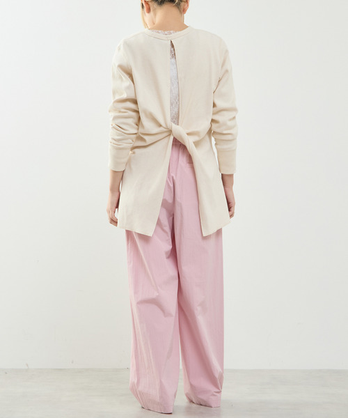 SOFFITTO（ソフィット）の「【A_/エース】タックギャザーパンツ（その他パンツ・レディース・ピンク/ブラック・S/M）」の9枚目の写真