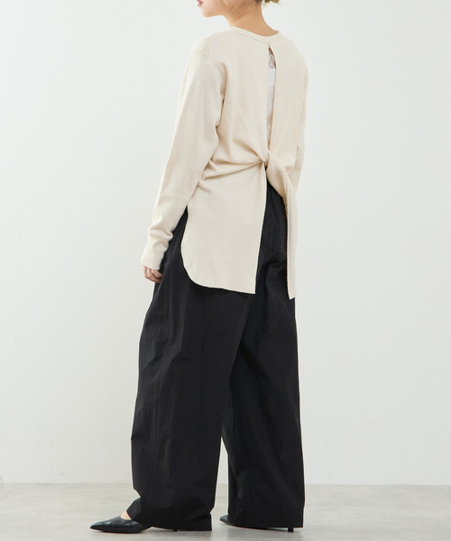 SOFFITTO（ソフィット）の「【A_/エース】タックギャザーパンツ（その他パンツ・レディース・ピンク/ブラック・S/M）」の20枚目の写真